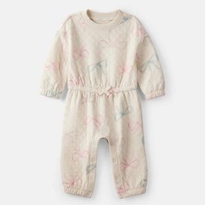 Carter's Bow Print Jumpsuit